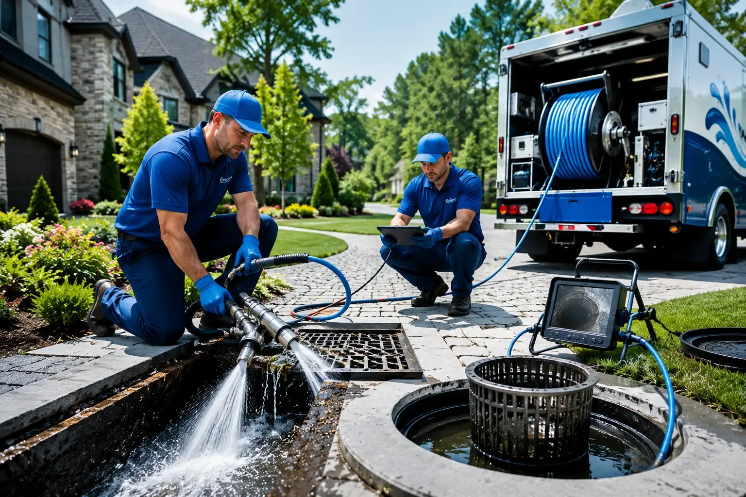 Local outdoor drain cleaning professionals in Hillside, NJ